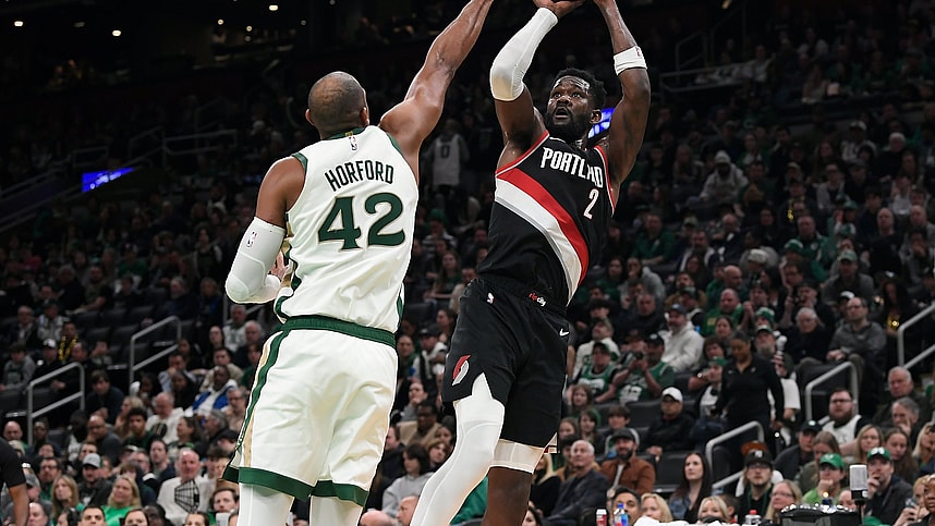 NBA: Portland Trail Blazers at Boston Celtics