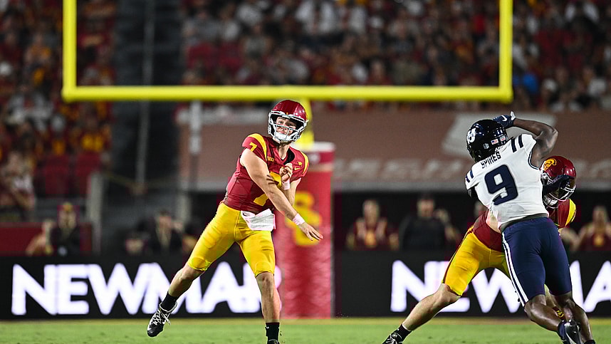 NCAA Football: Utah State at Southern California, new york giants