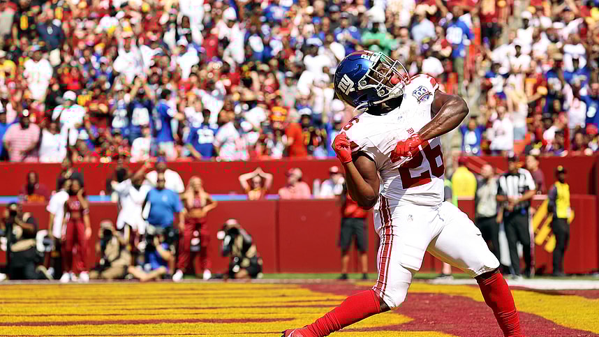 NFL: New York Giants at Washington Commanders, devin singletary