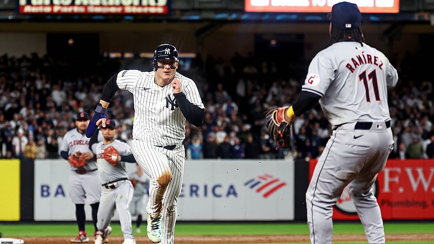 MLB: ALCS-Cleveland Guardians at New York Yankees, anthony rizzo