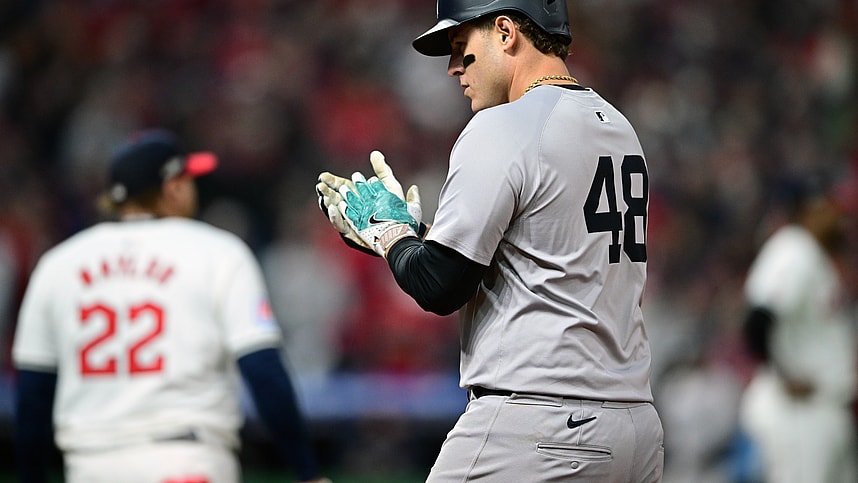 MLB: ALCS-New York Yankees at Cleveland Guardians, anthony rizzo
