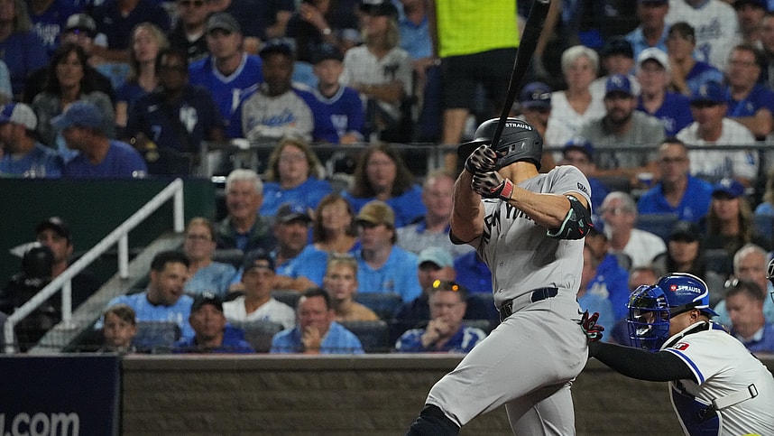 MLB: ALDS-New York Yankees at Kansas City Royals, giancarlo stanton