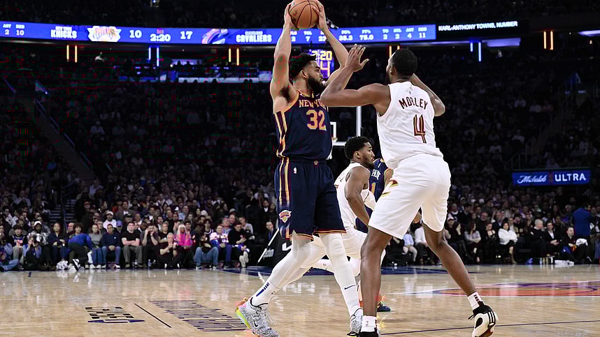 NBA: Cleveland Cavaliers at New York Knicks