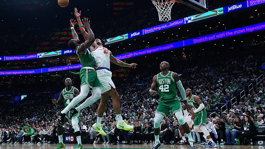 NBA: New York Knicks at Boston Celtics