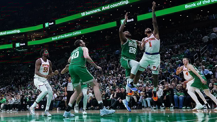 NBA: New York Knicks at Boston Celtics