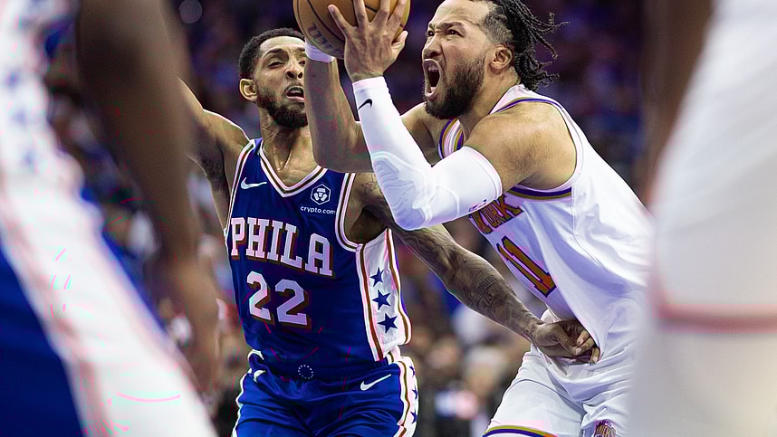 NBA: Playoffs-New York Knicks at Philadelphia 76ers