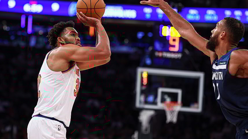 NBA: Preseason-Minnesota Timberwolves at New York Knicks, karl-anthony towns