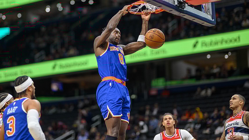 NBA: Preseason-New York Knicks at Washington Wizards, og anunoby