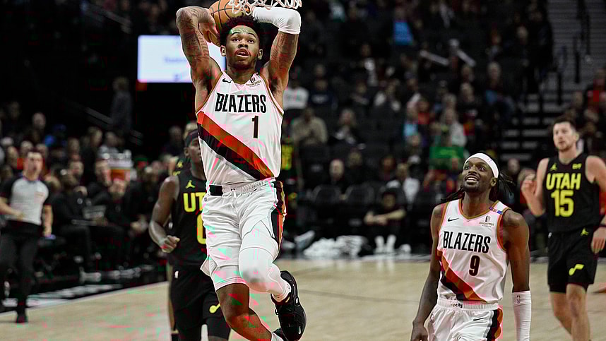 NBA: Preseason-Utah Jazz at Portland Trail Blazers, lakers
