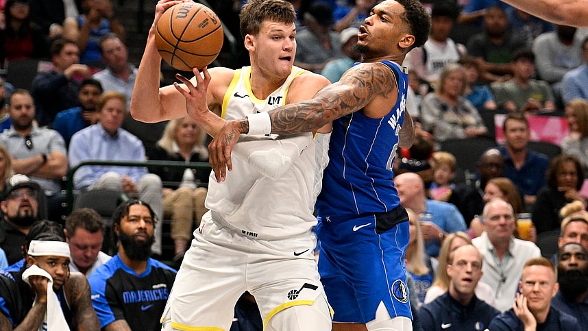 NBA: Utah Jazz at Dallas Mavericks, lakers