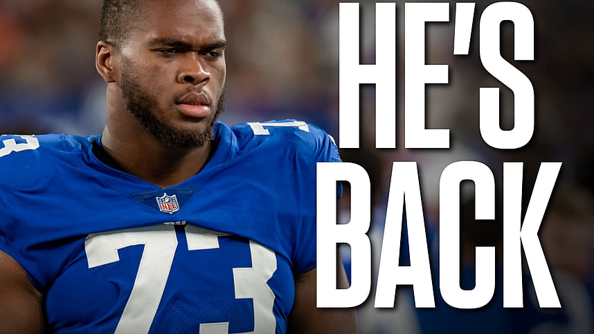 Giants, Evan Neal, He's Back