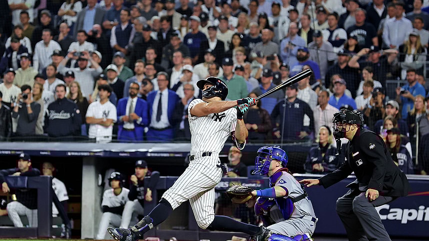 MLB: World Series-Los Angeles Dodgers at New York Yankees, giancarlo stanton