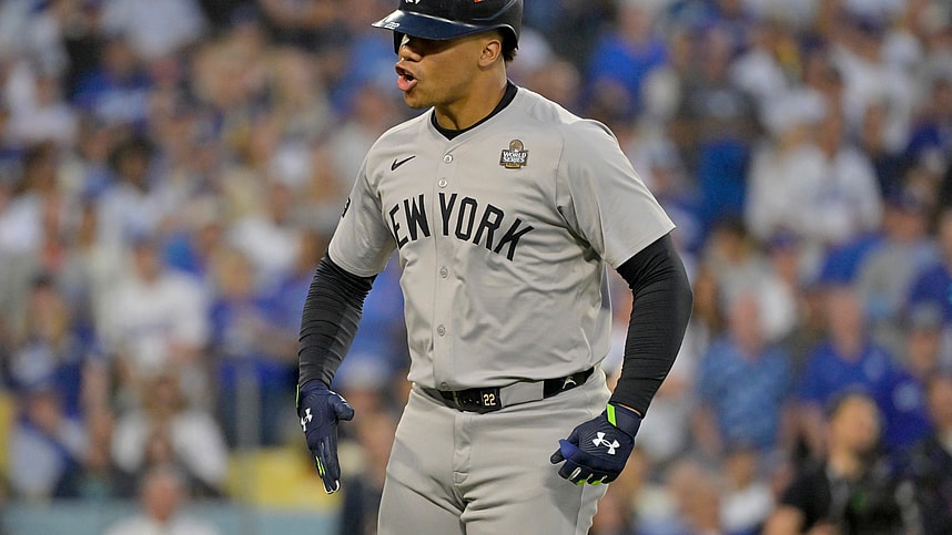 MLB: World Series-New York Yankees at Los Angeles Dodgers, juan soto