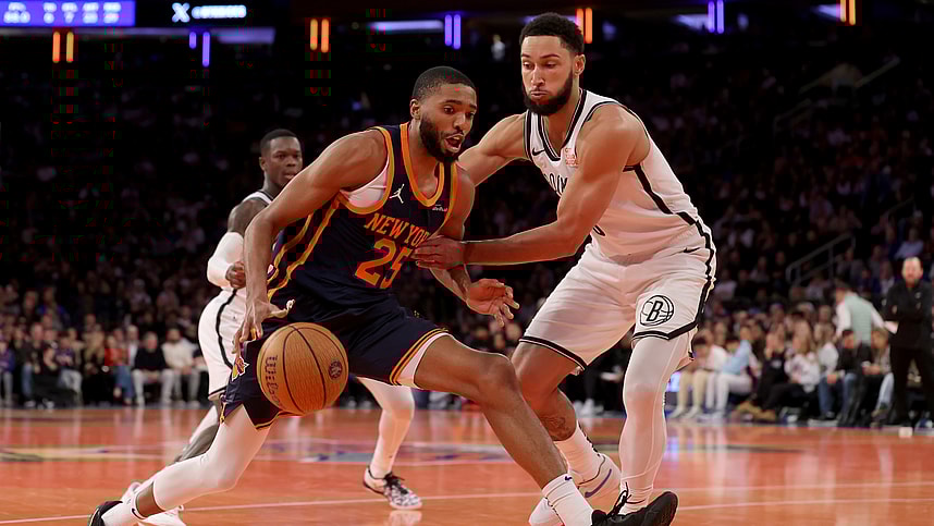 NBA: Brooklyn Nets at New York Knicks