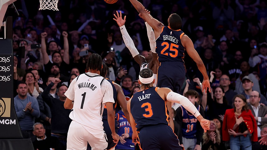 NBA: Brooklyn Nets at New York Knicks
