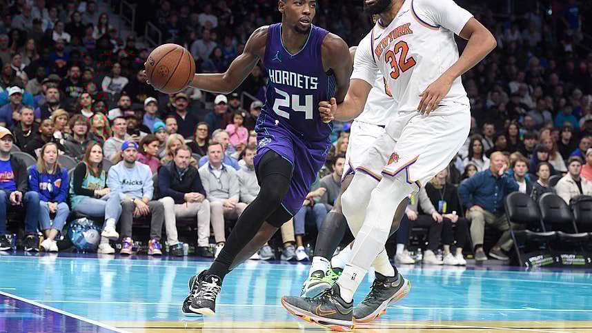 NBA: New York Knicks at Charlotte Hornets