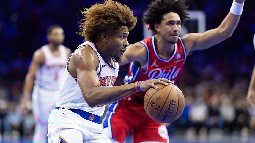NBA: New York Knicks at Philadelphia 76ers