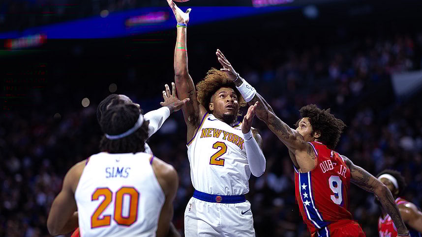 NBA: New York Knicks at Philadelphia 76ers