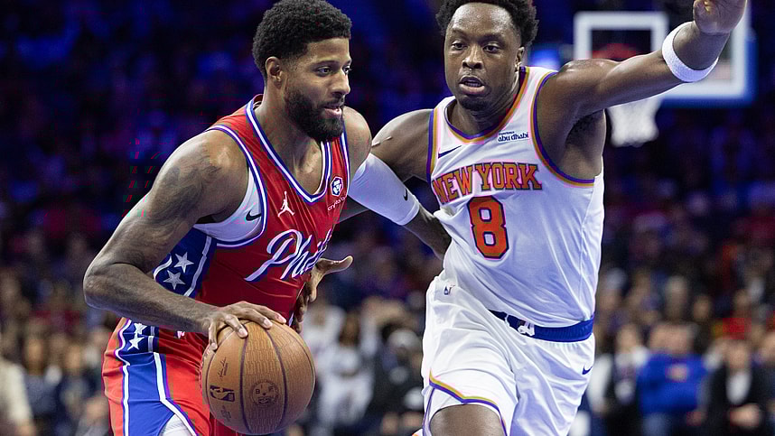 NBA: New York Knicks at Philadelphia 76ers
