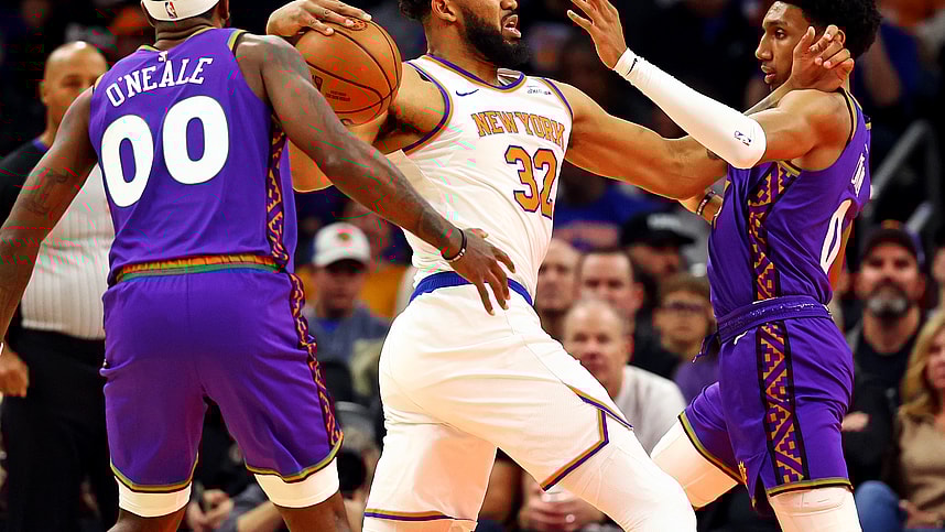 NBA: New York Knicks at Phoenix Suns