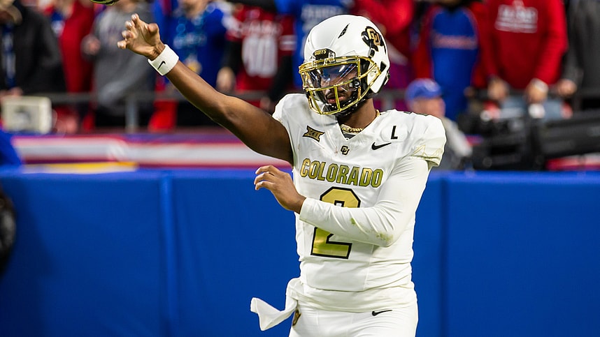 NCAA Football: Colorado at Kansas, shedeur sanders, new york giants, raiders