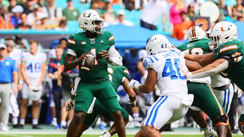 NCAA Football: Duke at Miami, new york giants