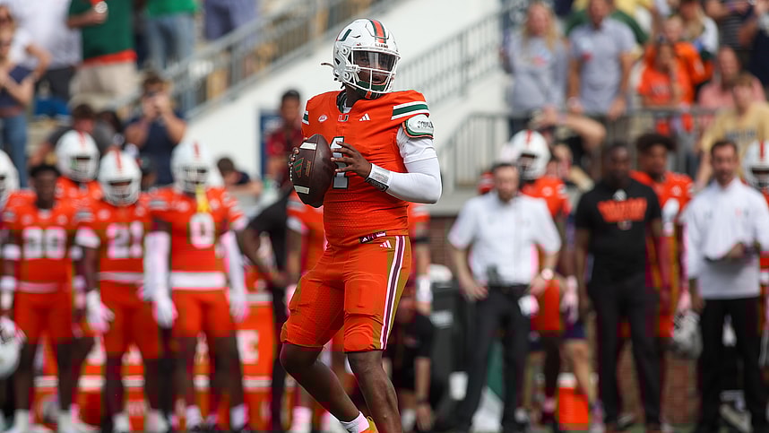 NCAA Football: Miami at Georgia Tech, new york giants, cam ward