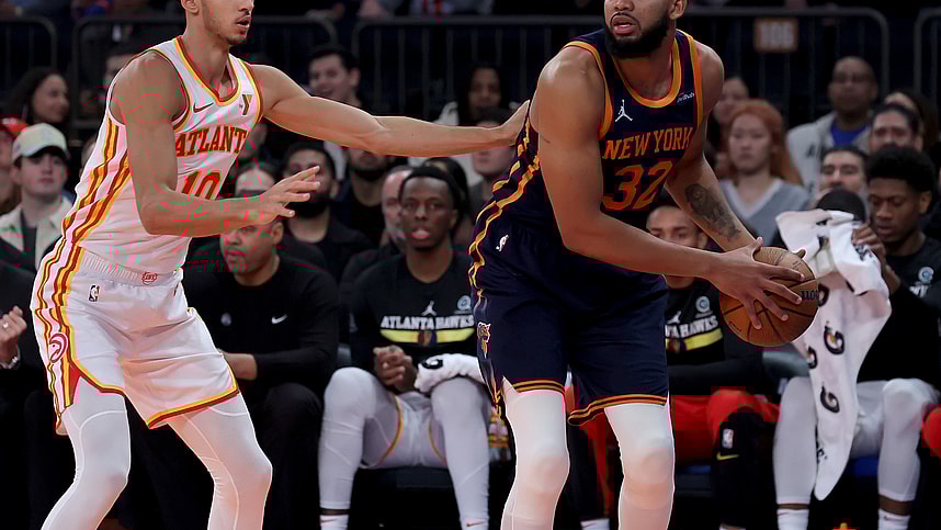NBA: Atlanta Hawks at New York Knicks