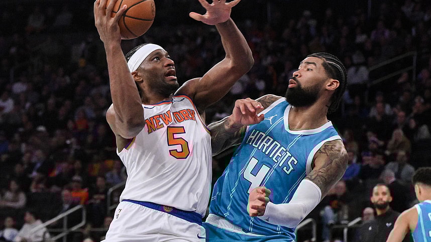 NBA: Charlotte Hornets at New York Knicks
