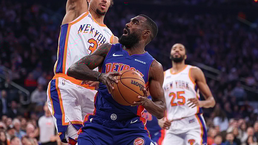 NBA: Detroit Pistons at New York Knicks