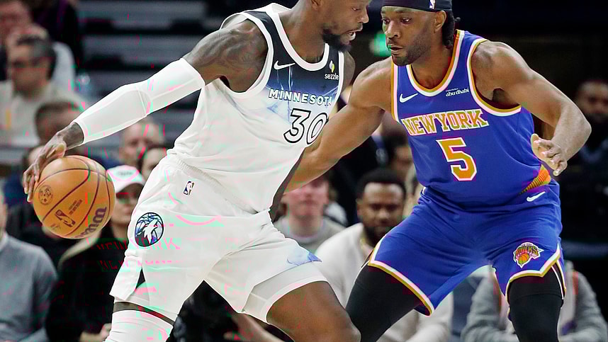 NBA: New York Knicks at Minnesota Timberwolves