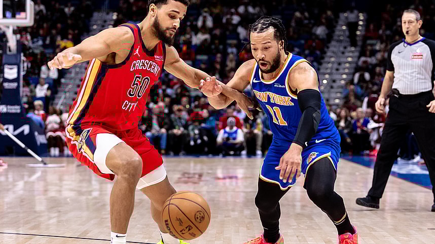 NBA: New York Knicks at New Orleans Pelicans