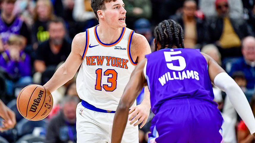 NBA: New York Knicks at Utah Jazz