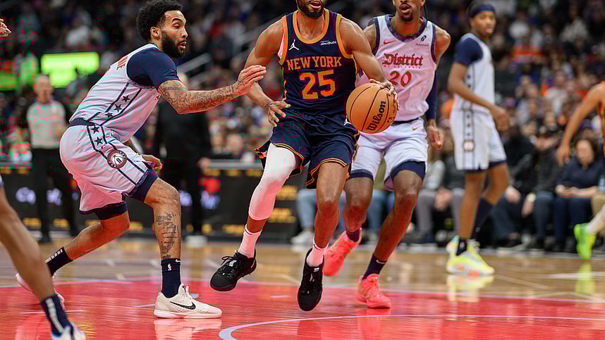 NBA: New York Knicks at Washington Wizards