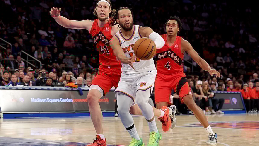 NBA: Toronto Raptors at New York Knicks