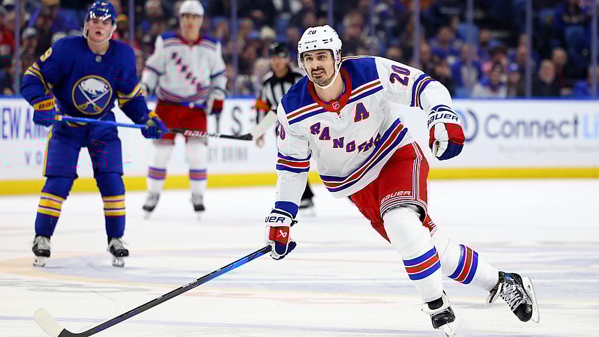 NHL: New York Rangers at Buffalo Sabres