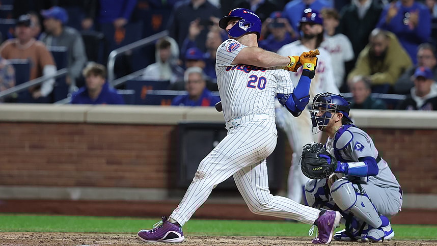 MLB: NLCS-Los Angeles Dodgers at New York Mets, pete alonso