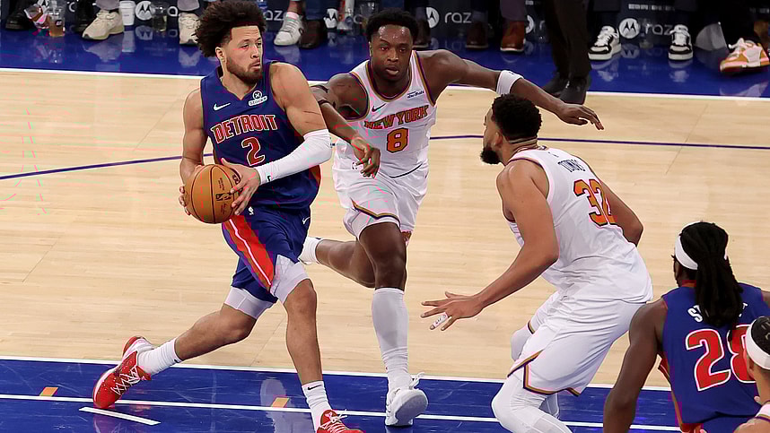 NBA: Detroit Pistons at New York Knicks