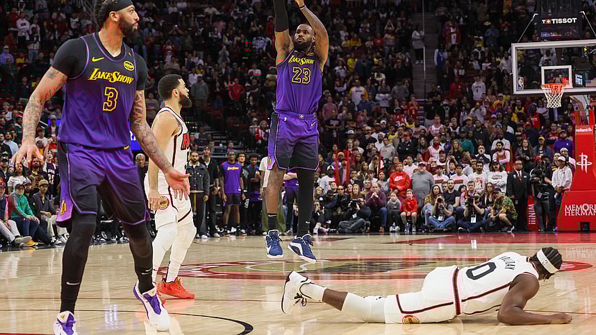 NBA: Los Angeles Lakers at Houston Rockets