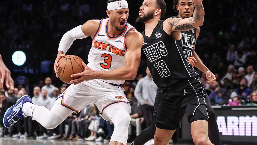 NBA: New York Knicks at Brooklyn Nets
