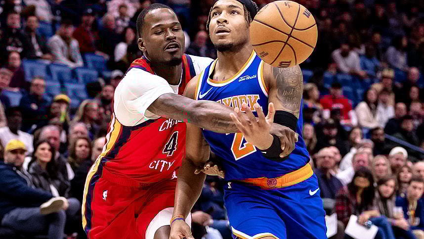 NBA: New York Knicks at New Orleans Pelicans