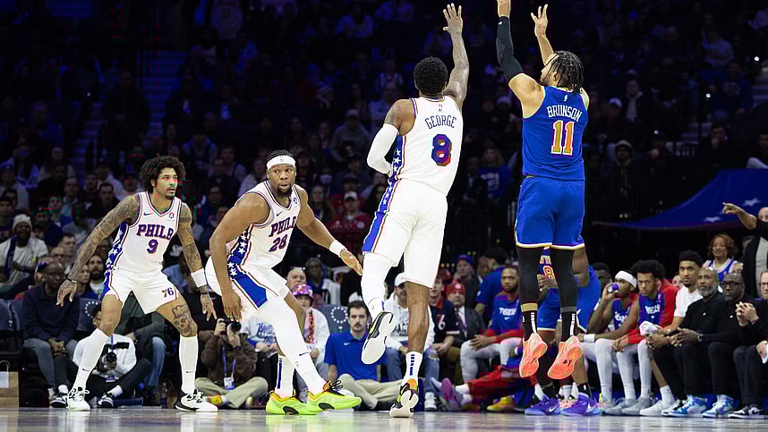 NBA: New York Knicks at Philadelphia 76ers
