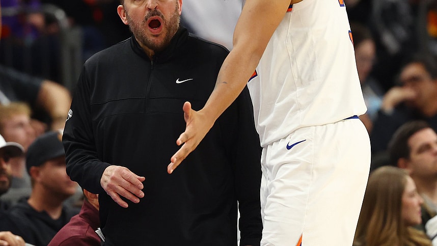 NBA: New York Knicks at Phoenix Suns