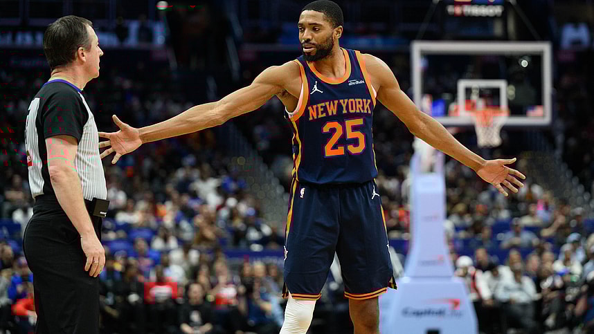 NBA: New York Knicks at Washington Wizards
