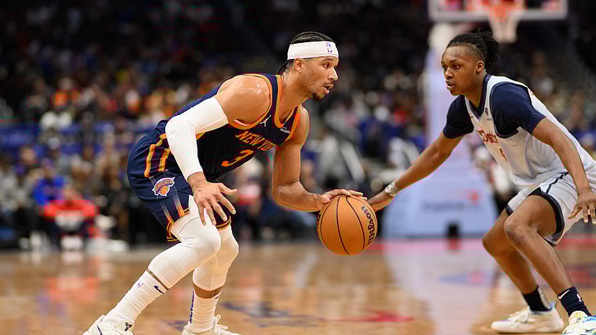 NBA: New York Knicks at Washington Wizards
