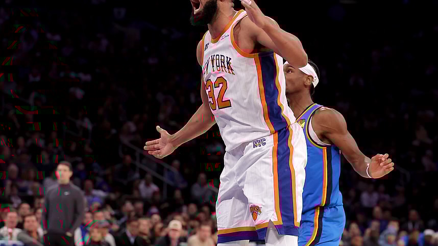 NBA: Oklahoma City Thunder at New York Knicks