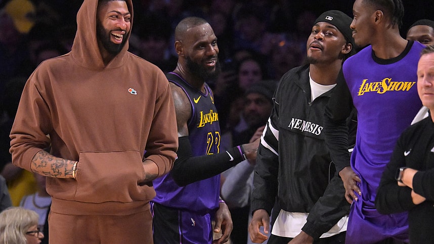 NBA: Portland Trail Blazers at Los Angeles Lakers