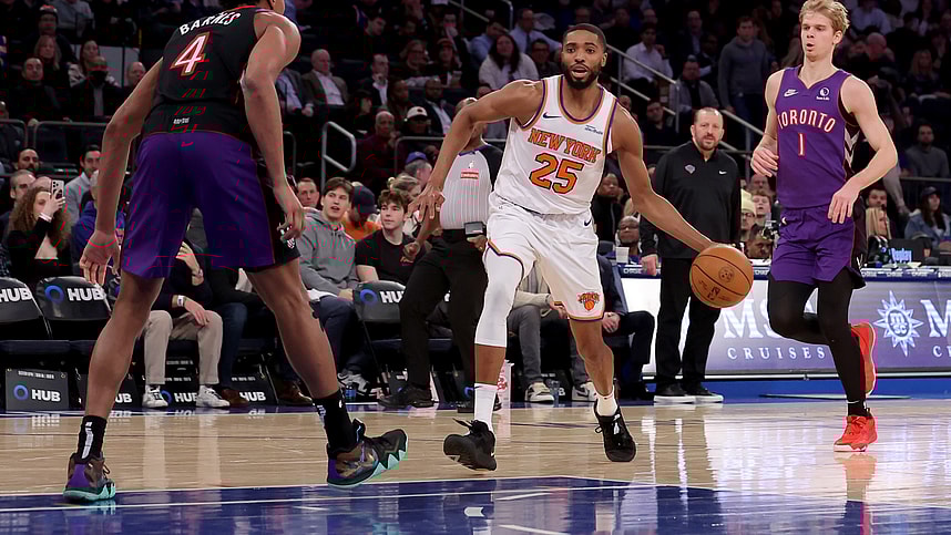 NBA: Toronto Raptors at New York Knicks