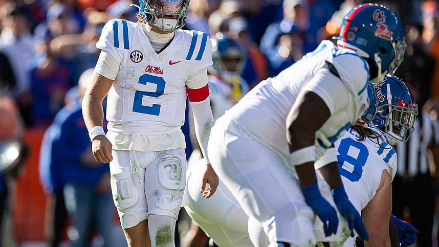 NCAA Football: Mississippi at Florida, jaxson dart, new york giants