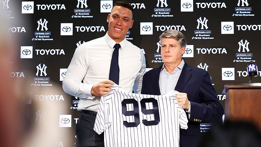 MLB: New York Yankees-Aaron Judge press conference